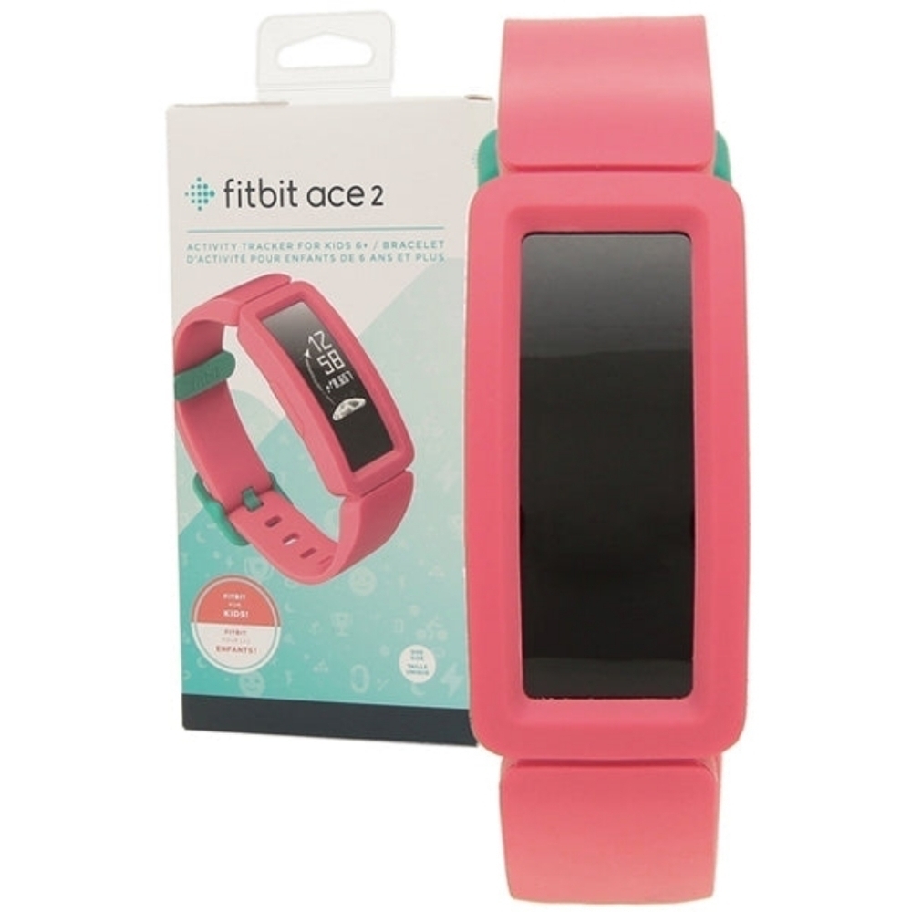 FITBIT Ace 2 Activity Tracker for Kids - Watermelon & Teal [Electronics]